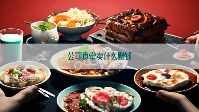 公司食堂卖什么赚钱